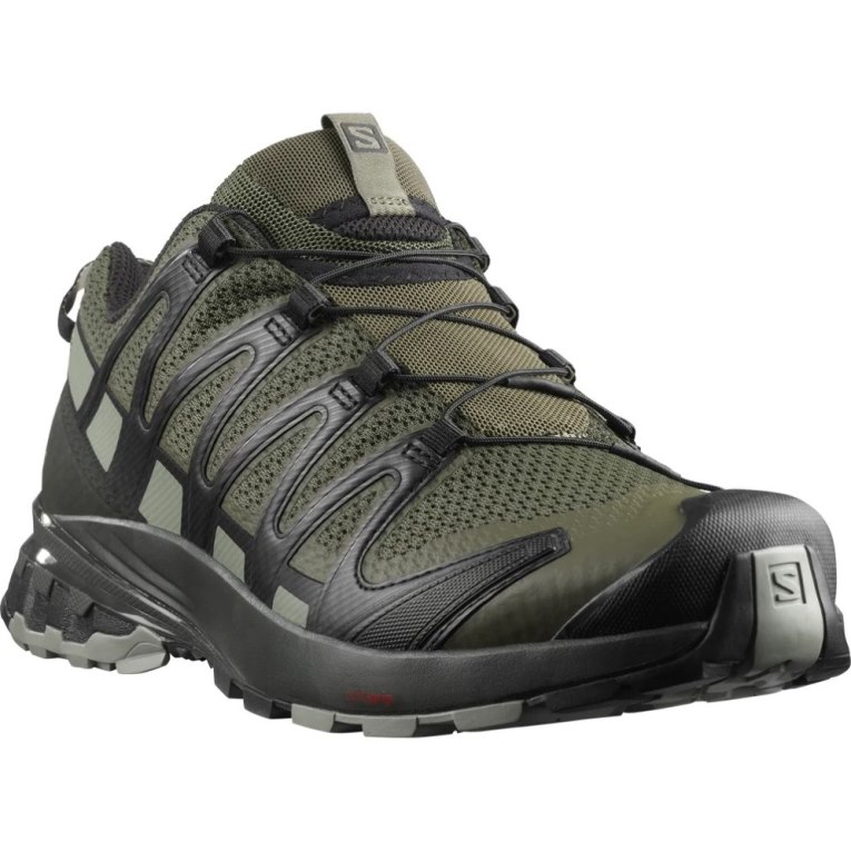 Salomon Xa Pro 3d V8 Men's Trail Running Shoes Olive / Black | CA 43T81